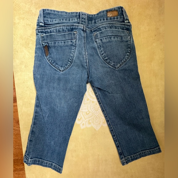 Paige Denim Long Leg Slim Jean Short - Picture 2 of 5